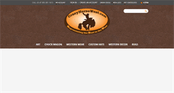 Desktop Screenshot of crazyhorsewest.com